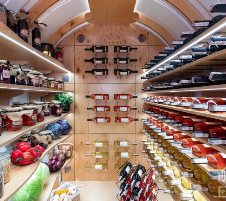 Klet Garden Secret 4 you® PREMIUM - Shramba za živila + shramba in vinski arhiv