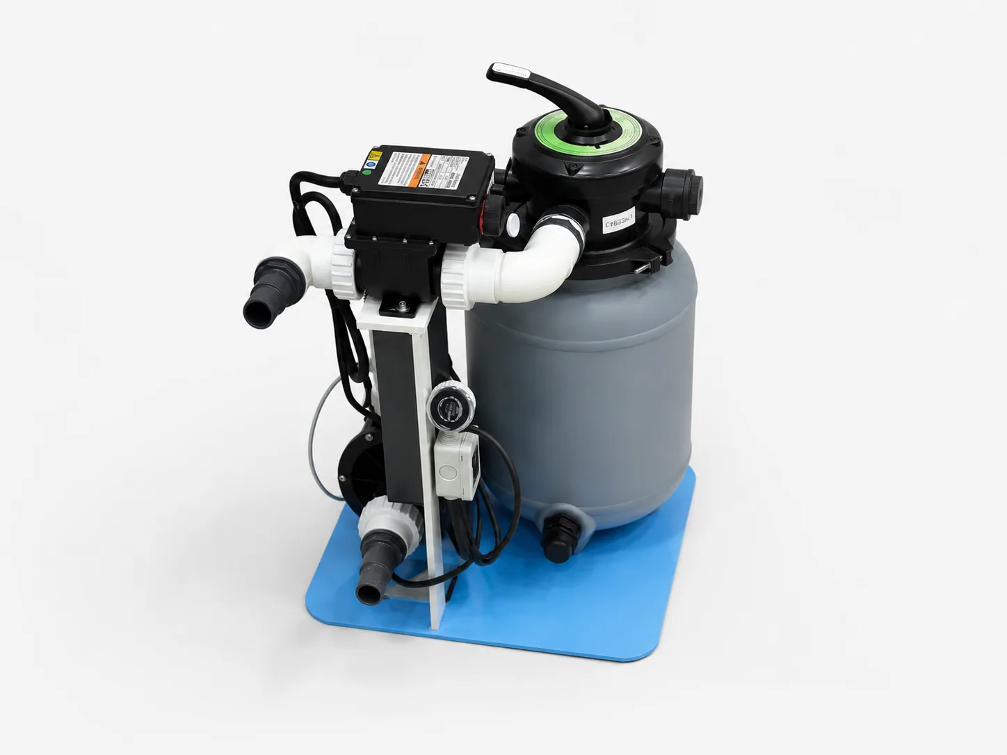 Peščeni filter z električnim grelcem 3 kW za vročo kad